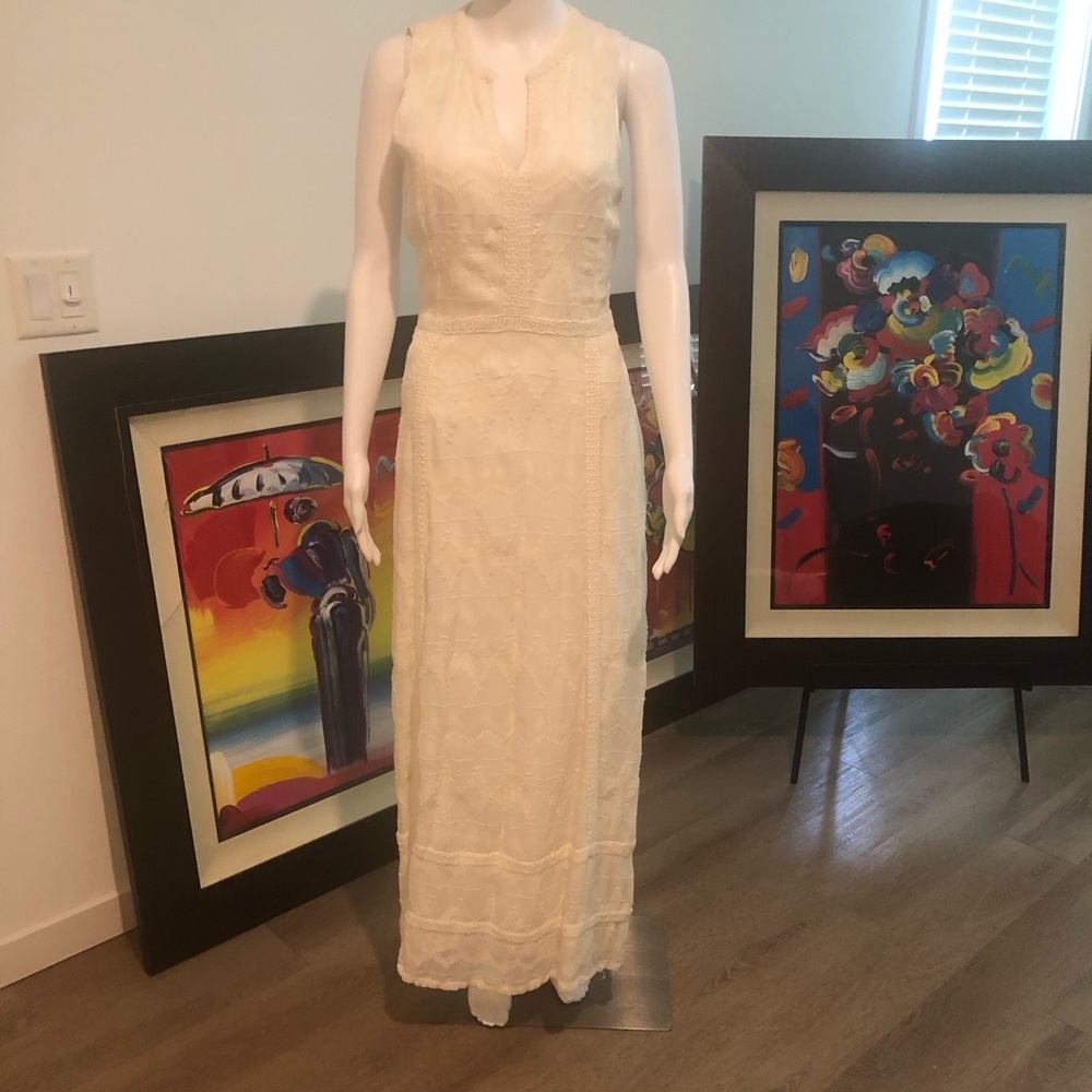 Lucky Brand long maxi dress with lining inside